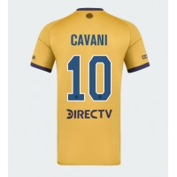 Maglia Calcio Boca Juniors Edinson Cavani #10 Seconda Divisa 2025-26 Manica Corta